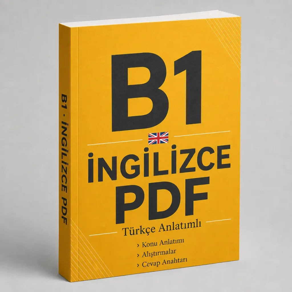 İngilizce B1 PDF SETİ